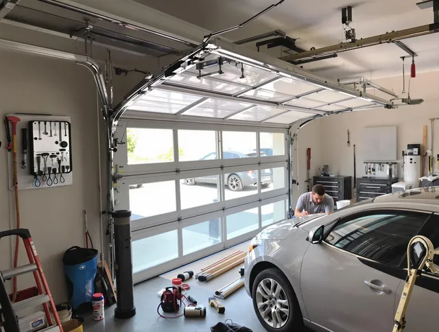 Garage door noise reduction service by Torrance Garage Door Repair in Torrance