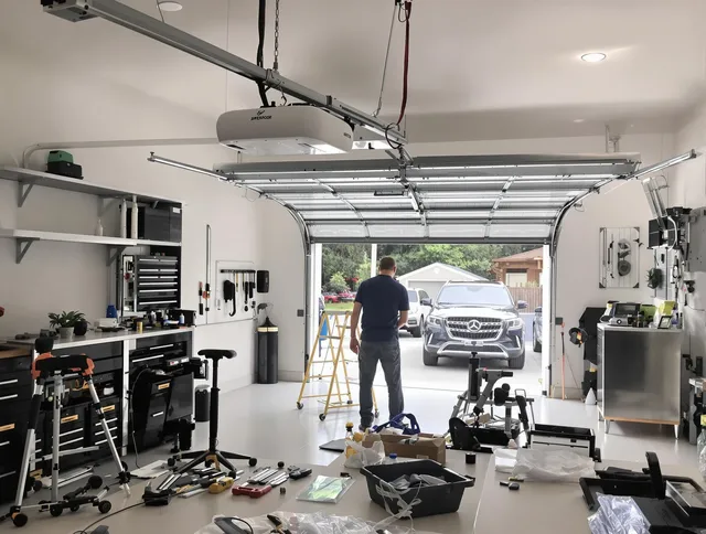 Garage door opener installation by Torrance Garage Door Repair in Torrance