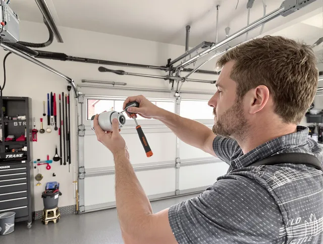 Garage door opener repair service by Torrance Garage Door Repair in Torrance