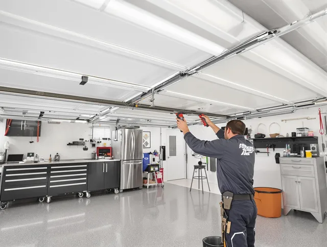 Overhead garage door repair service by Torrance Garage Door Repair in Torrance