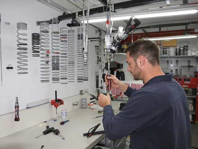 Torrance Garage Door Repair safety certified technician performing precision spring replacement in Torrance